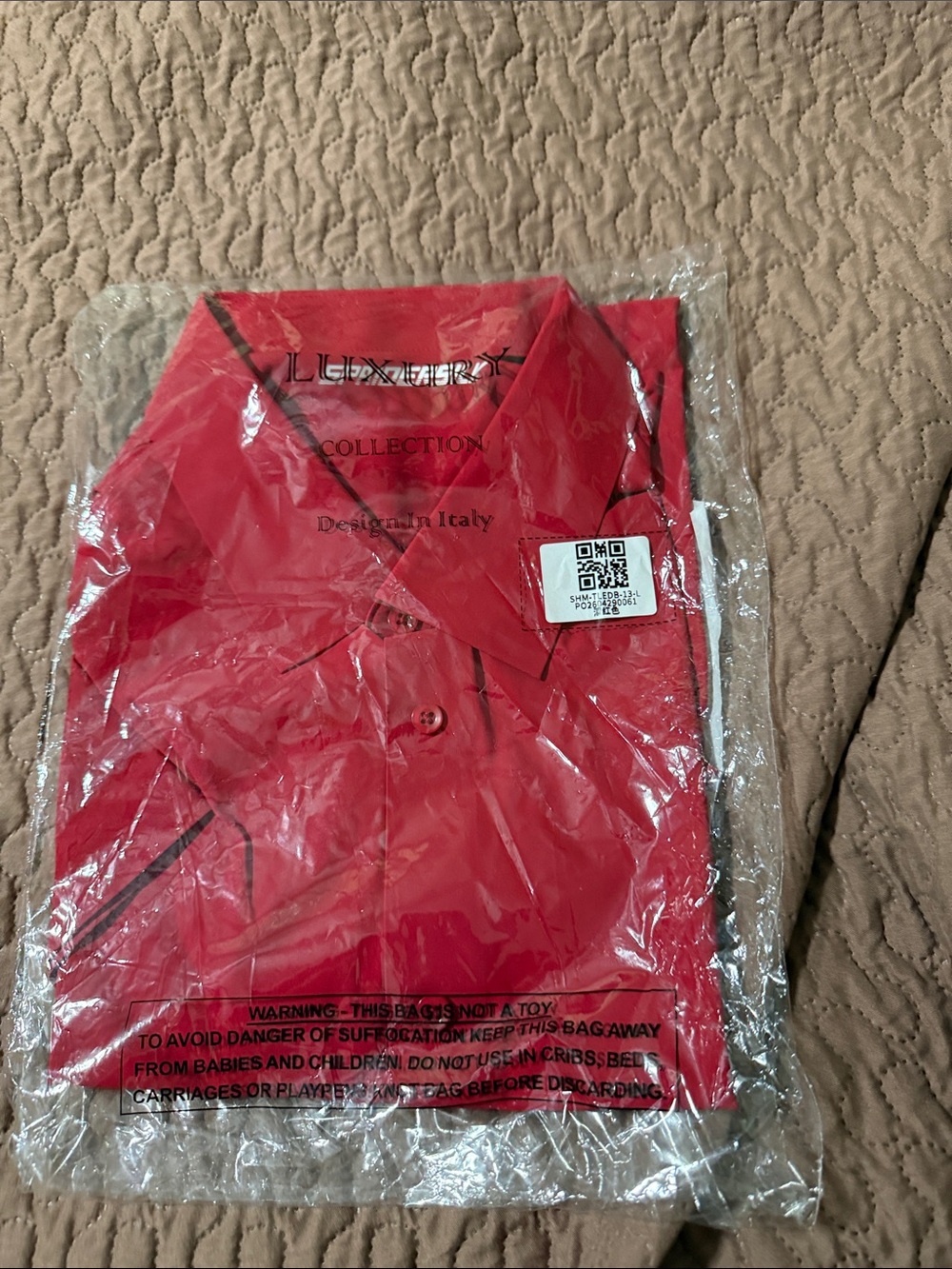 Spencer's Red Casual Button-Down Shirt